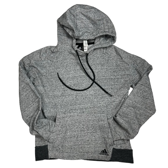 ADIDAS SweatshirtGray Hoodie Pullover Size S - Picture 4 of 10